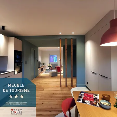 Entre Ville Et Vignes - Gite Classe 3 Etoiles Ingersheim Exterior photo